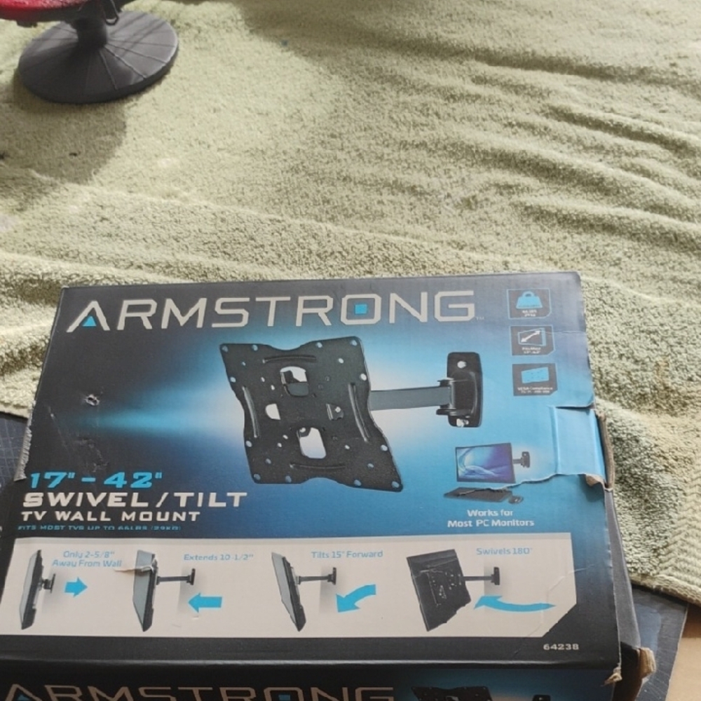 Black TV Wall Mount